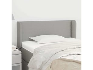 Tete de lit A poser largeur 93 cm <strong></strong> <strong></strong> argenté