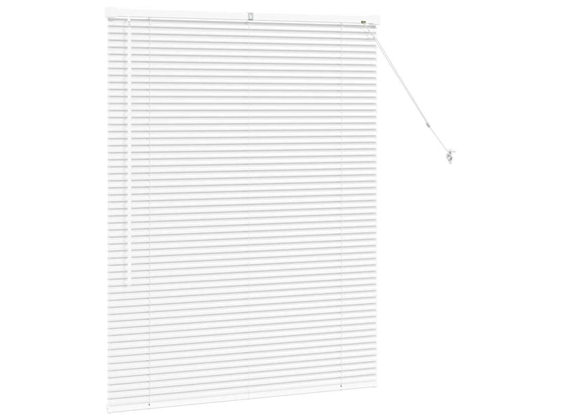  Store vénitien, store de fenêtre blanc 130 x 105 cm 25 mm aluminium cf47698  - Conforama E