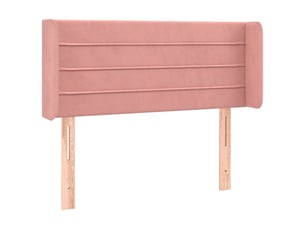 Tete de lit A poser largeur 93 cm rose