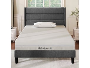 Matelas 90x200 cm Mousse haute résilience soutien Medium épaisseur 20 cm