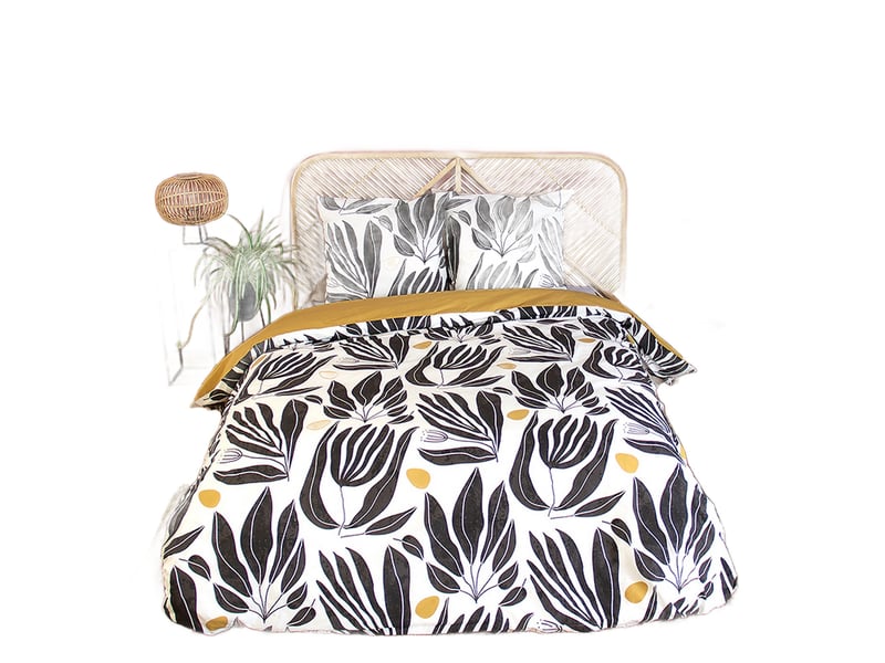 Parure de lit 220x240 cm coton nolie PD23233 - Conforama A