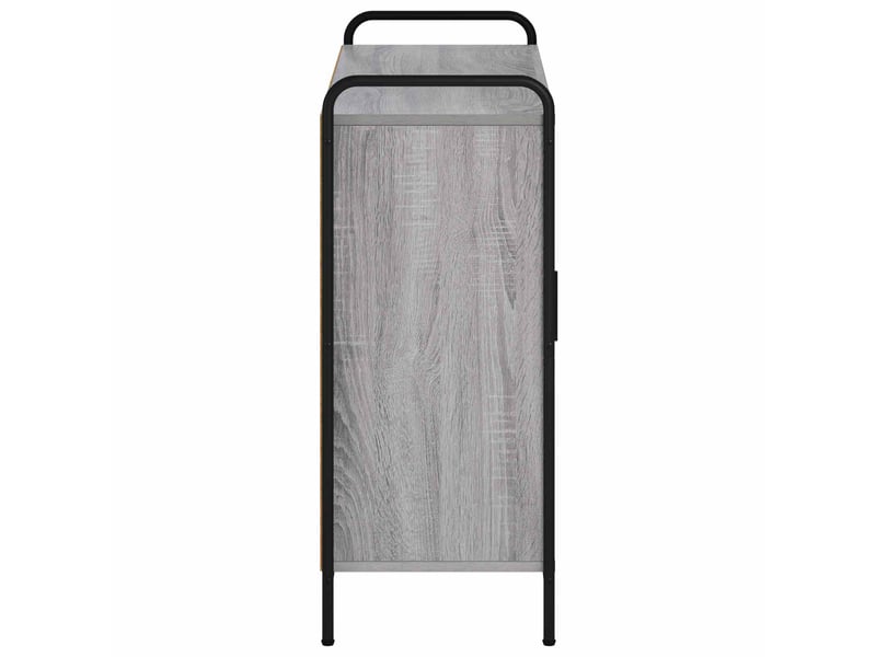  Buffet salon, buffet de rangement sonoma gris 97x33x81 cm bois d'ingénierie shl53912  - Conforama E