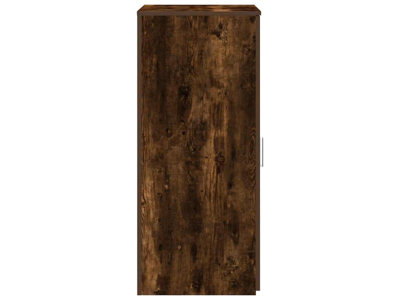  Armoire de rangement, rangement bureau chêne fumé 50x45x103,5cm bois d'ingénierie  - Conforama E
