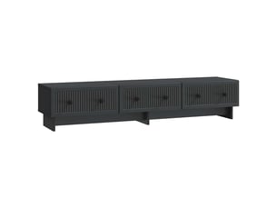 Meuble tv coloris noir 147 cm <strong></strong>  <strong></strong>