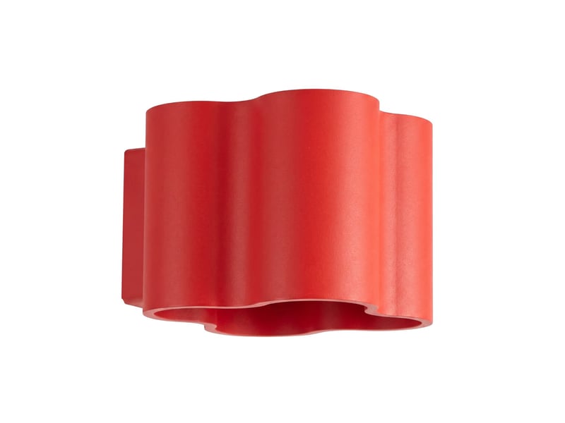  Applique ovio rouge g9 aluminium moderne 10x12x14.5cm SL.3378 - Conforama A