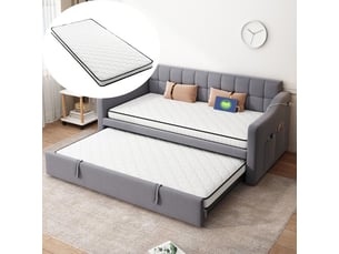Matelas 90x190 cm <strong></strong>  <strong>90x190x10cm</strong> Ressorts soutien Ferme épaisseur 10 cm