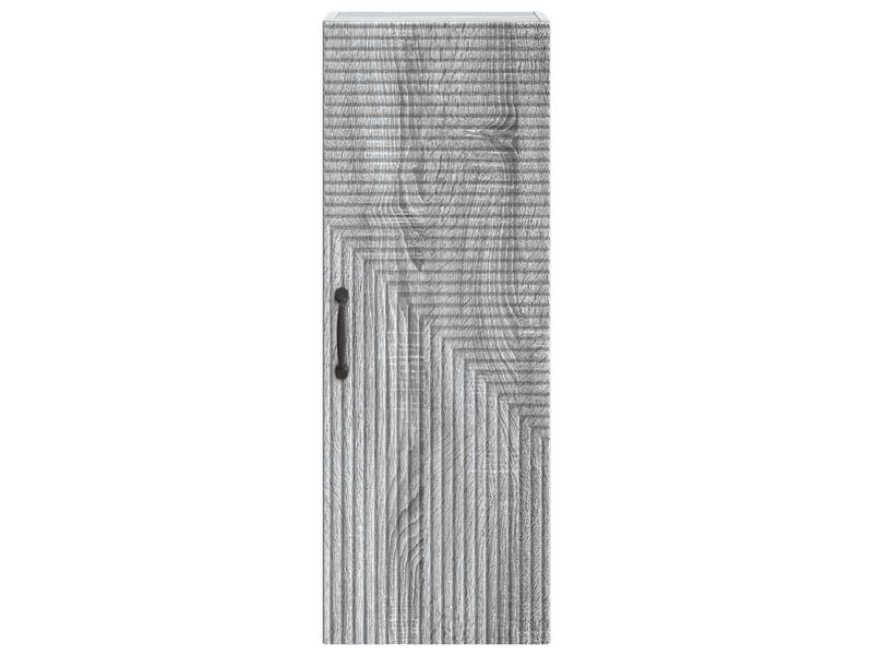  Armoire murale salon sonoma gris 33x34,5x90cm bois d'ingénierie shl4516  - Conforama D