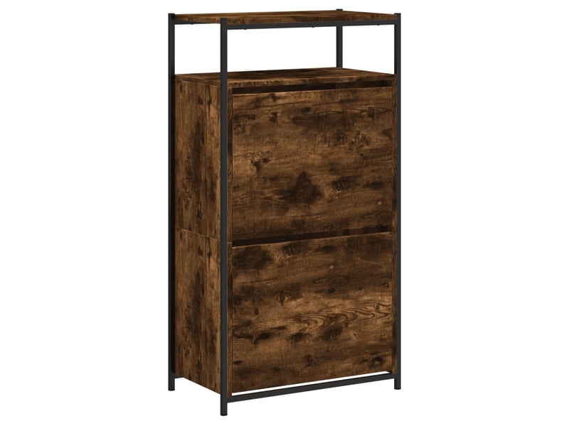  Meuble à chaussures, armoire à chaussures chêne fumé shl3127  - Conforama D