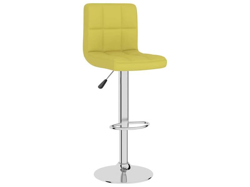  Lot de 2 tabouret de bar, chaise de bar vert tissu shl5649  - Conforama C