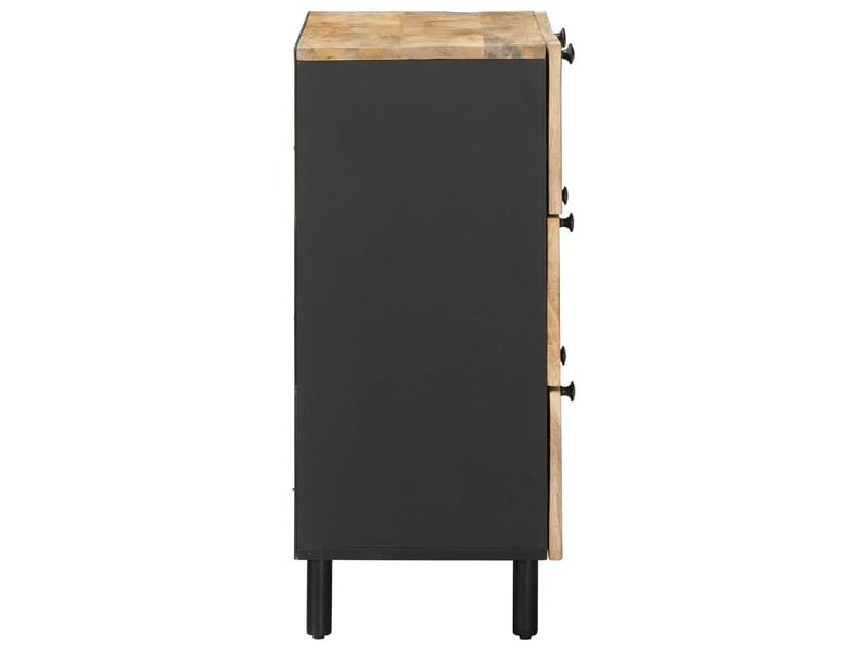  Armoires de rangement salon 60 x 33 x 75 cm bois de mangue massif shl2416  - Conforama E