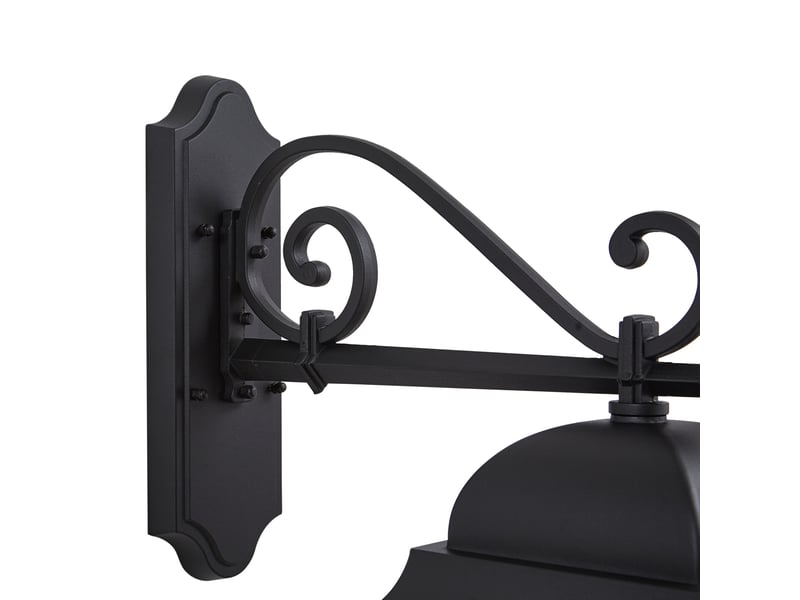 Lanterne murale d'extérieur classique noire ip44 - big  - Conforama D