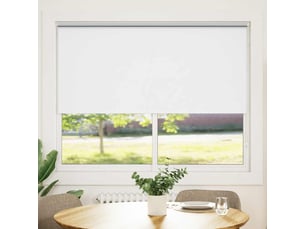 Store enrouleur occultant, store à rouleau 164,4 x 175 cm, largeur du tissu 160 cm, blanc cf45441