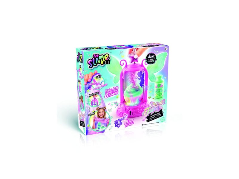  Kit slime fairy slime factory avec appareil de mixage lumineux et 8 poudres de couleur CTSSC438 - Conforama A