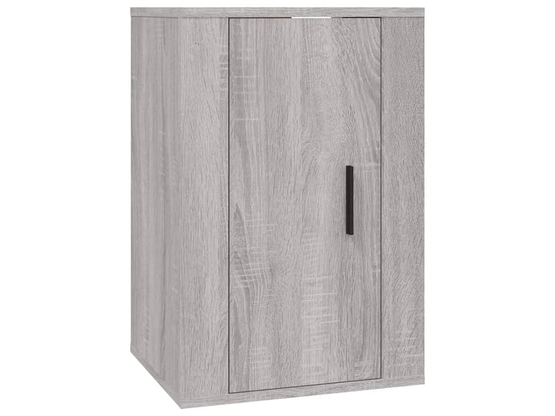  Ensemble de meubles tv 3 pcs sonoma gris bois d'ingénierie shl66237  - Conforama E