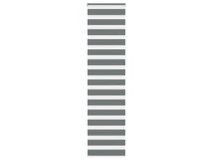 Store zèbre, store de fenêtre gris foncé largeur du tissu 50,9 cm polyester cf48603