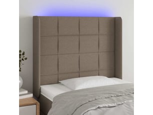 Tete de lit A poser largeur 83 cm   taupe
