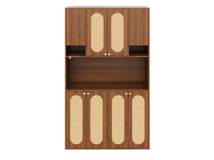 Buffet 8 porte(s)   <strong>PANGIVO</strong> <strong>GL75345D</strong> - 106 cm coloris naturel 