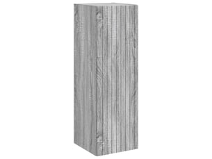 Cabinet salle de bain mural, meuble de rangement sonoma gris 33x34.5x100 cm shl5696