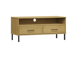 Meuble tv coloris marron 106 cm <strong></strong>  <strong></strong>