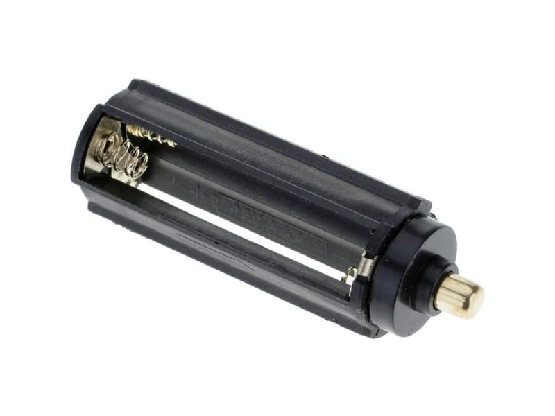  3 pcslot 3 x 1.5 v aaa compartiment de batterie cylindrique support boîte pour 18650 adaptateur convertisseur pour lampe torche  - Conforama D