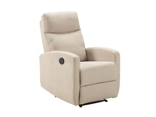 Fauteuil relax électrique MERIAL <strong>ALTOBUY</strong> Polyester beige