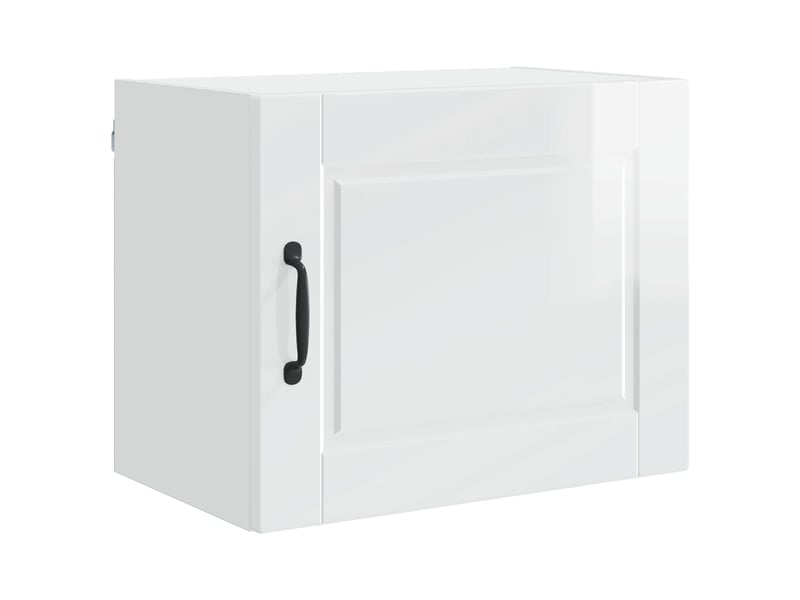  Meuble mural de cuisine, armoire de cuisine 2 pcs blanc brillant bois d'ingénierie shl4541  - Conforama E