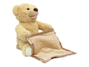 Peluche interactive mr. Babble bear marron