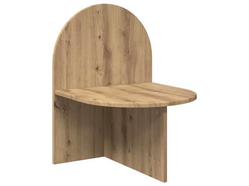  Table de chevet - cabinet de chevet - table de nuit 2 pièces chêne artisanal 48 x 49 x 65 cm  - Conforama D