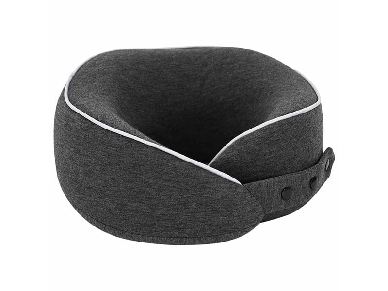  Coussin de voyage pour le cou gris foncé cf56380  - Conforama C