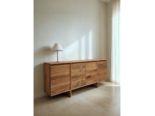 Buffet   <strong>GEESE HOME</strong> <strong></strong> coloris bois foncé