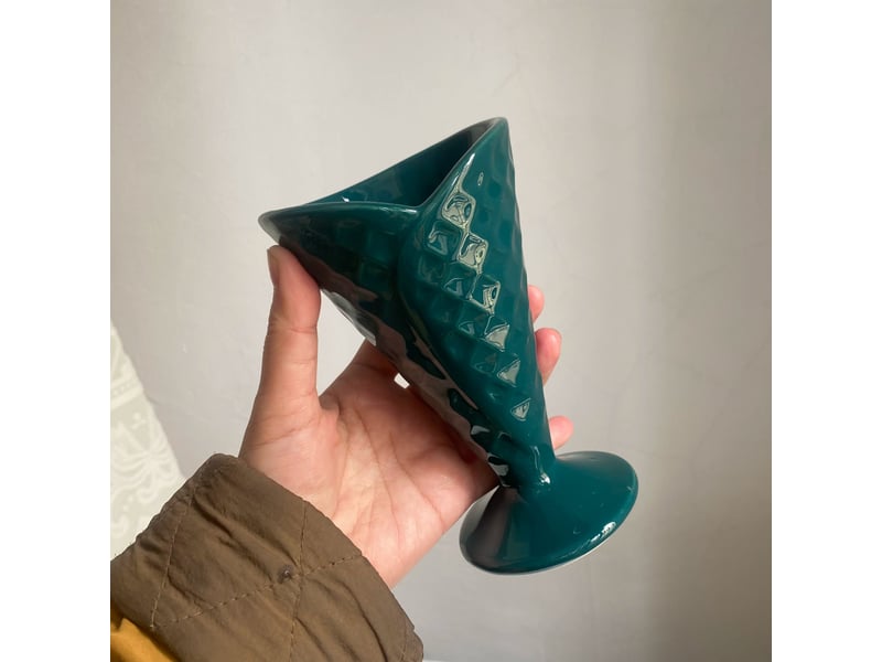  Coupe à glace, vert émeraude, 220 ml  - Conforama B