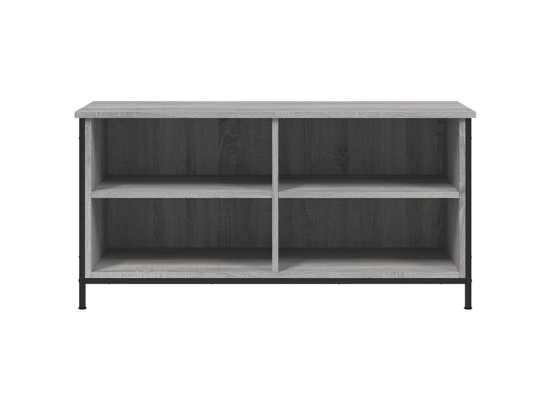  Meuble tv - banc tv - meuble de rangement sonoma gris 100x40x50 cm bois d'ingénierie  - Conforama D