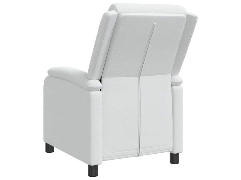  Vidaxl fauteuil inclinable blanc tissu  - Conforama E