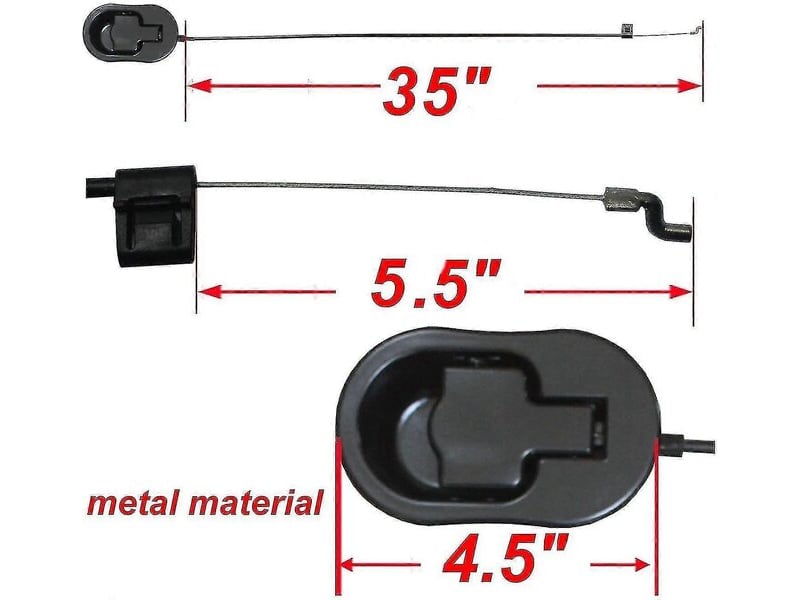 Pièces de rechange pour fauteuil inclinable, remplacement de la poignée du fauteuil inclinable l2024120690 - Conforama D