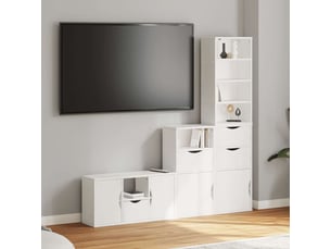 Meuble tv coloris blanc 79 cm <strong></strong>  <strong></strong>