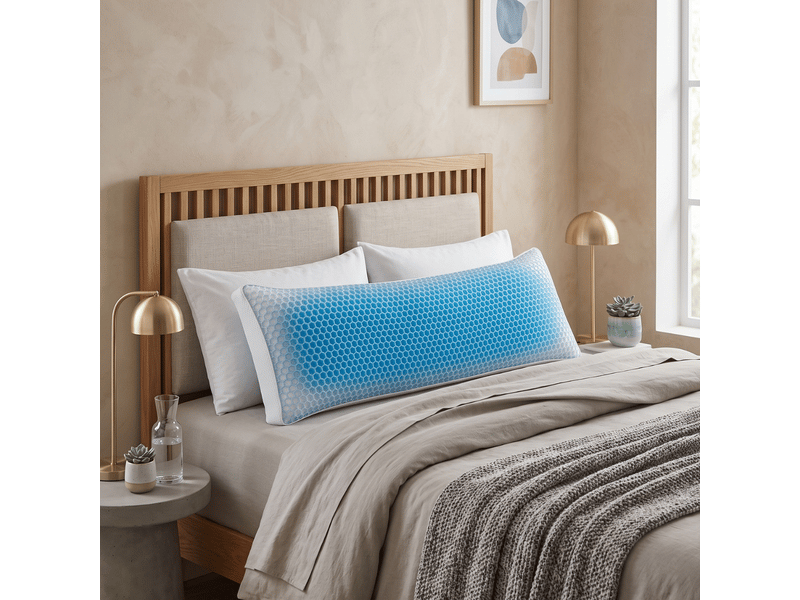  Traversin confort microfibre - 150 x 35 cm - housse tpe 3d - collection douillet C06-TRM06 150/40 - Conforama B