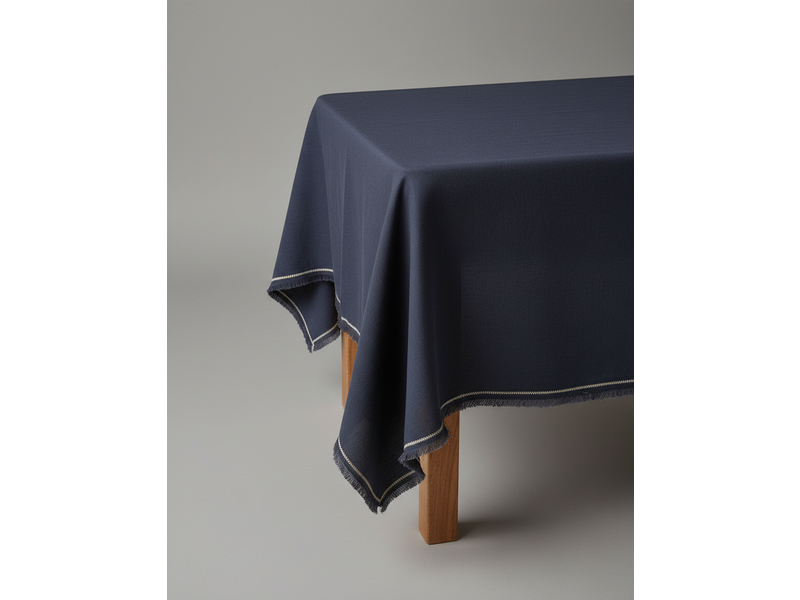  La nappe tuscany - noir naturel - 150x250  - Conforama E