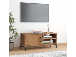 Meuble tv coloris marron 90 cm