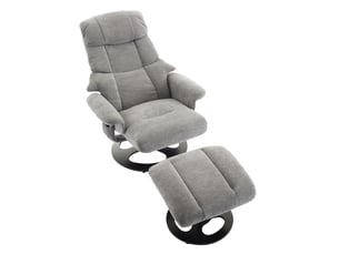 Fauteuil relax manuel MEULVA Tissu gris