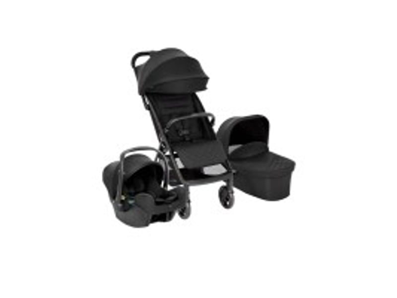 Poussette trio myavo - siège auto snuglite i-size, nacelle, habillage pluie - midnight GT2107CAMDN000 - Conforama A