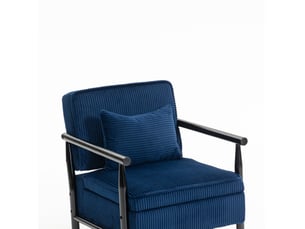 Pouf / repose pied <strong></strong> <strong></strong> bleu