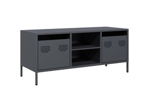 Meuble tv coloris gris 101.5 cm <strong></strong>  <strong></strong>