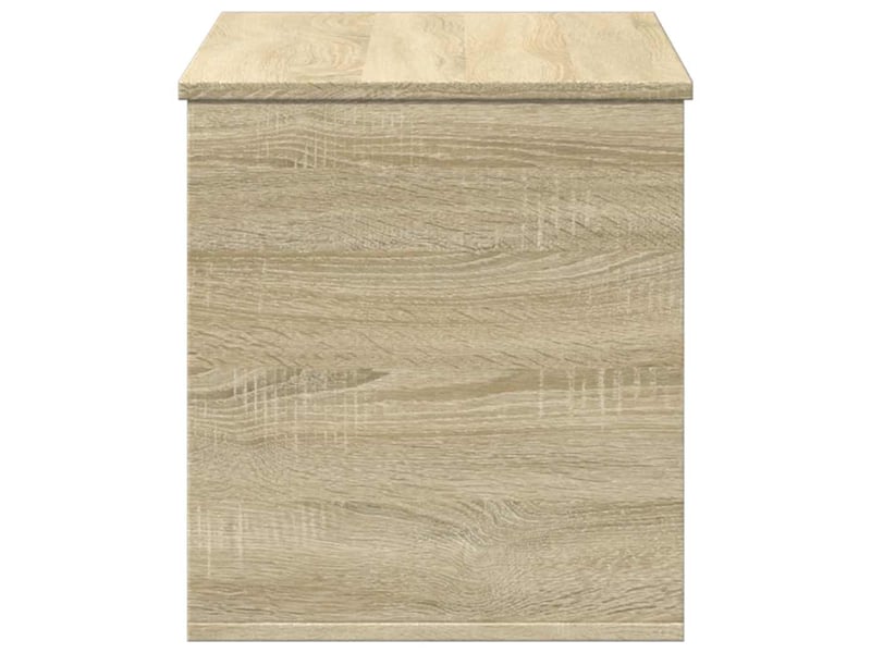  Boîte de rangement, coffre de rangement chêne sonoma 100x42x46 cm bois d'ingénierie  - Conforama E