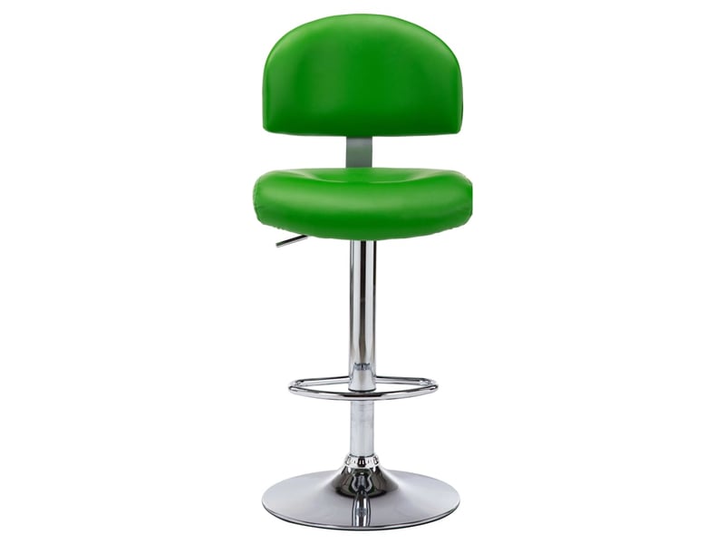  Lot de 2 tabouret de bar, chaise de bar vert similicuir shl92121  - Conforama D
