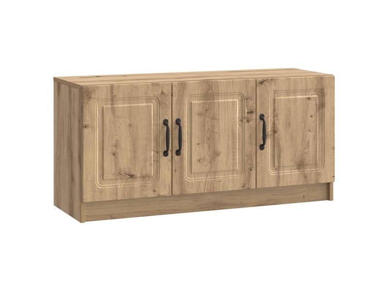  Meuble tv - banc tv - meuble de rangement 99 x 34,5 x 47 cm chêne artisanal bois d'ingénierie  - Conforama A