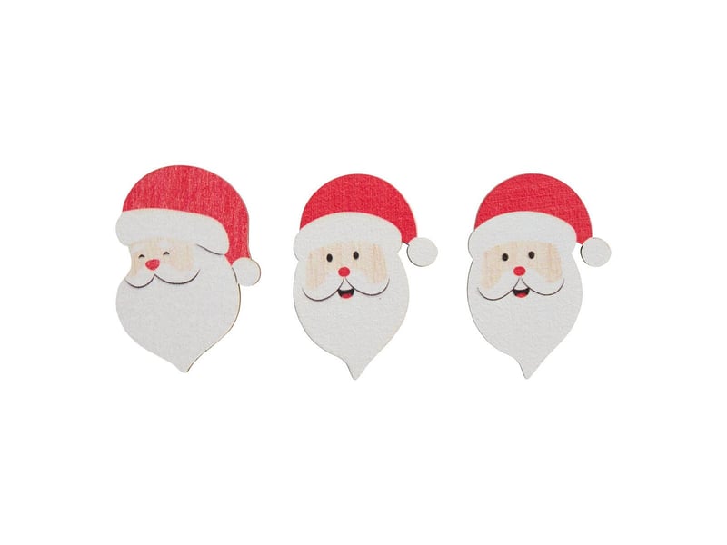  Acc bocal pere noel bois x30  - Conforama B