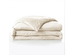 Housse de couette 140x200 cm lyocell gabrielle naturel
