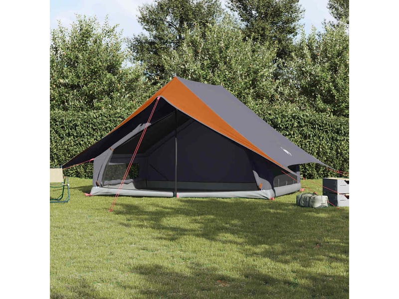  Tente de camping, tente familiale 315x286x200 cm polyester et fibre de verre shl31929  - Conforama B