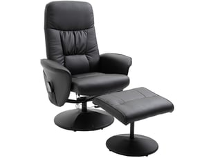 Pouf / repose pied WISHDOR  noir