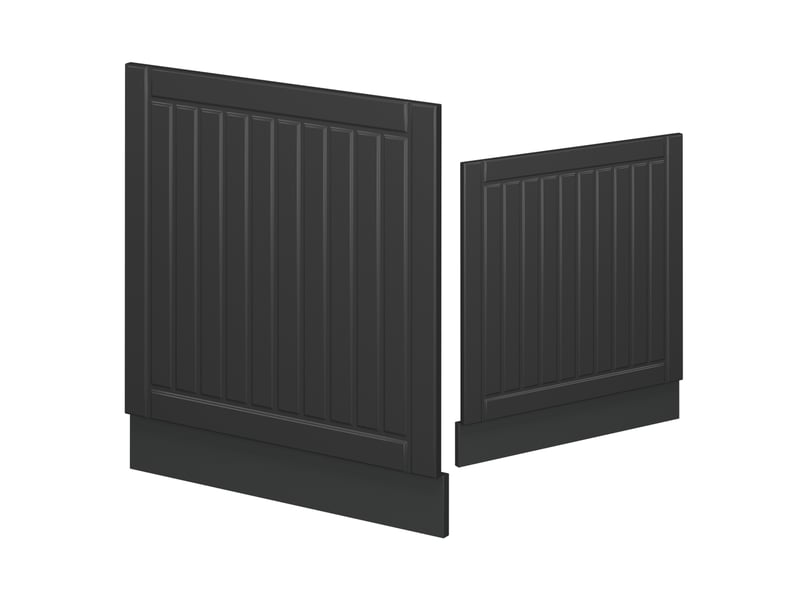  Vicco façade, gris foncé, 60cm , pt anthracite  - Conforama D